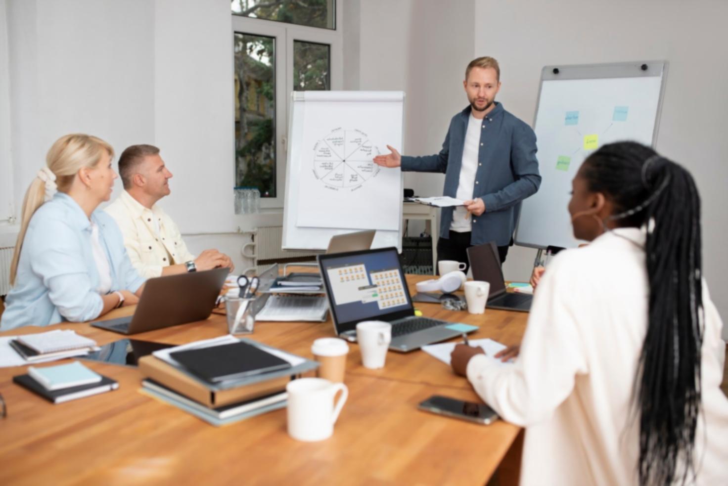 Arbeitsumgebung für Online-Business